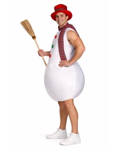 Disfarce de Boneco de Neve Tamanho L - de alta qualidade, ideal para carnaval, festas temáticas e eventos especiais 2